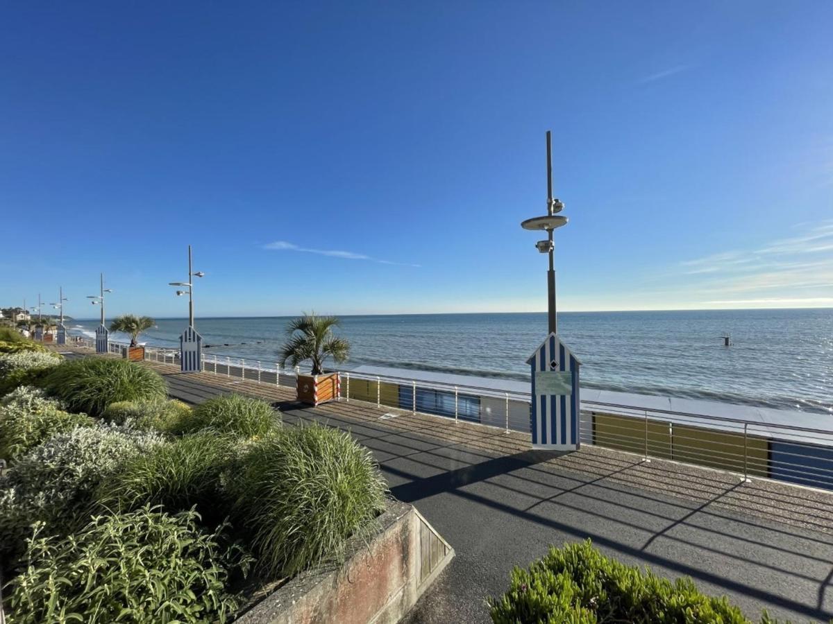 Appartement Duplex En Front De Mer Avec Terrasse - Acces Direct Plage - 2 Chambres + Cabine - Fr-1-361-456 생-페르-쉬르-메르 외부 사진
